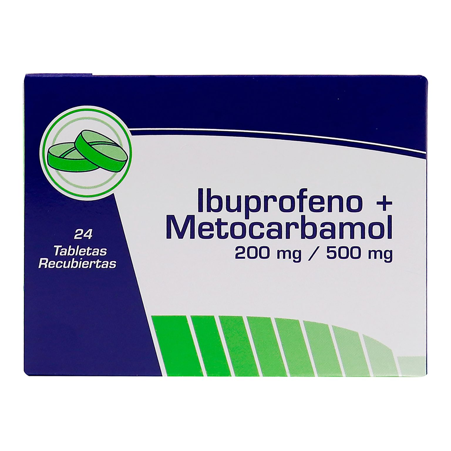IBUPROFENO+METOCARBAMOL 200mg/500mg TABLETAS - Laboratorios