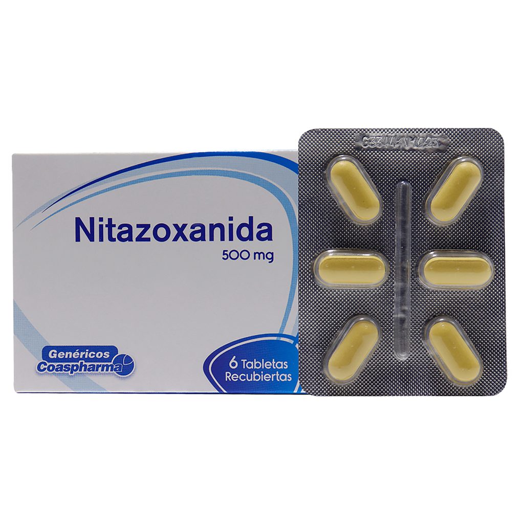 NITAZOXANIDA 500 mg TABLETAS RECUBIERTAS - Laboratorios