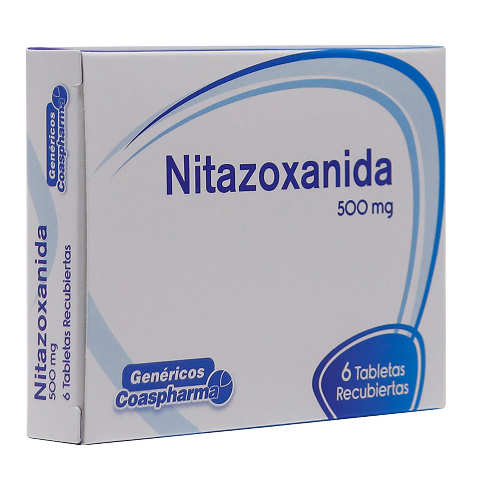 NITAZOXANIDA 500 mg TABLETAS RECUBIERTAS - Laboratorios